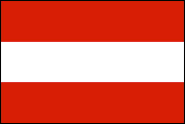 Østrig flag