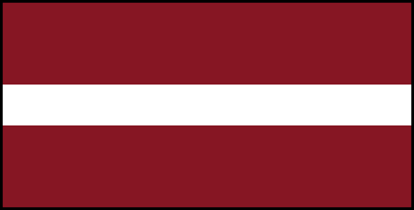 Letland Flag