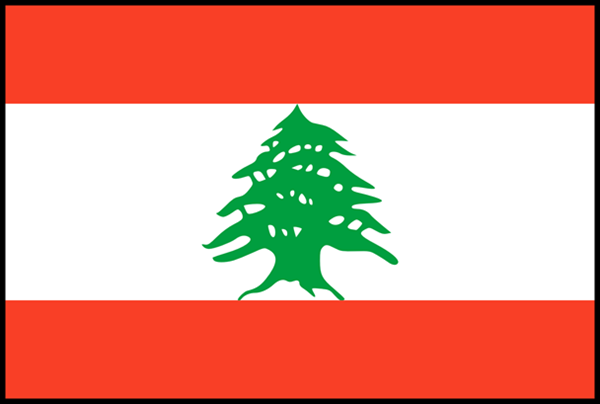 Libanon Flag